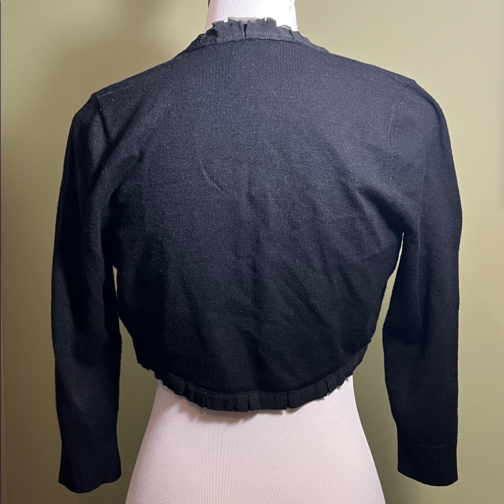 White House Black Market Black Sweater - Picture 4 of 5